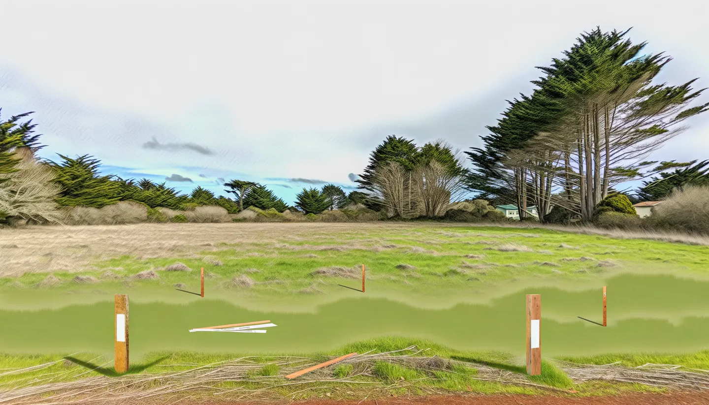 Vacant land parcel for sale in Mendocino County, California