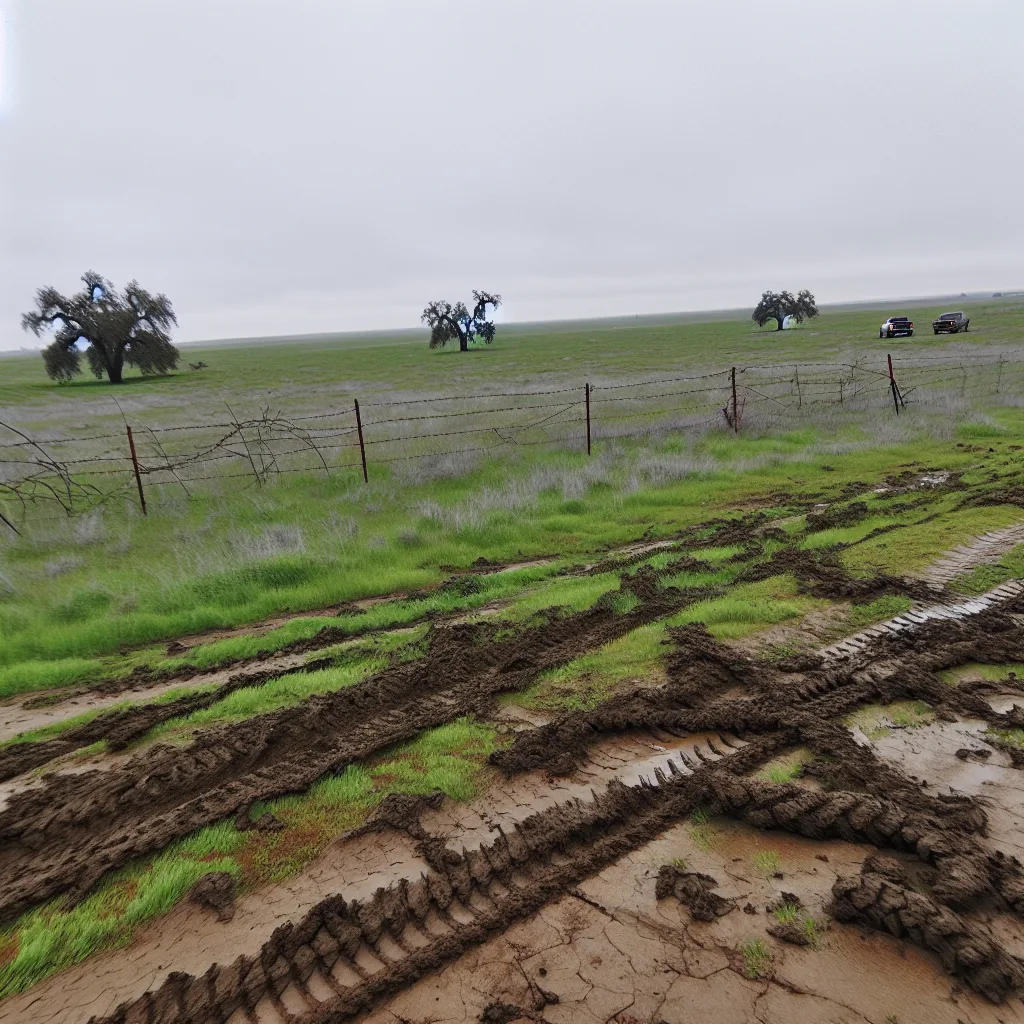 Rural acreage with open grassland and conifer forest in Fresno County, California