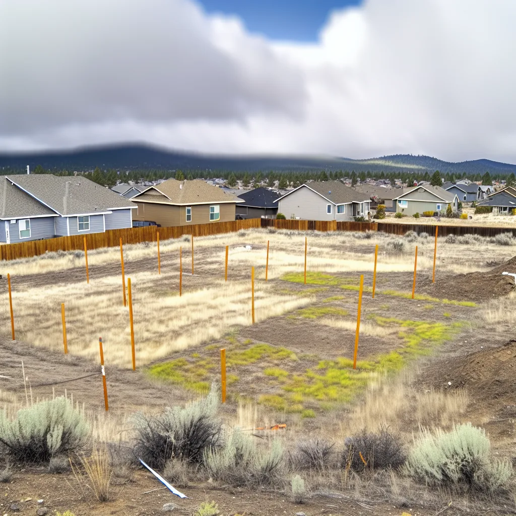 Cleared vacant residential lot for sale in Siskiyou County, California