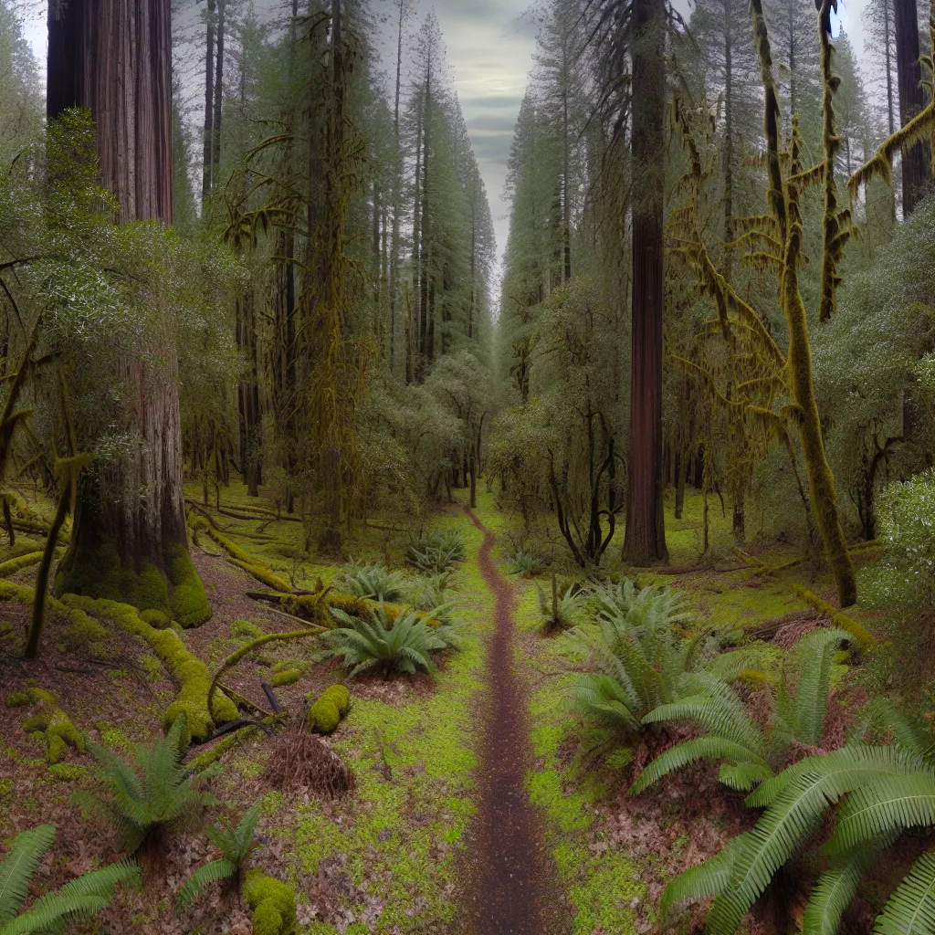 Wooded forest parcel in Fresno County, California